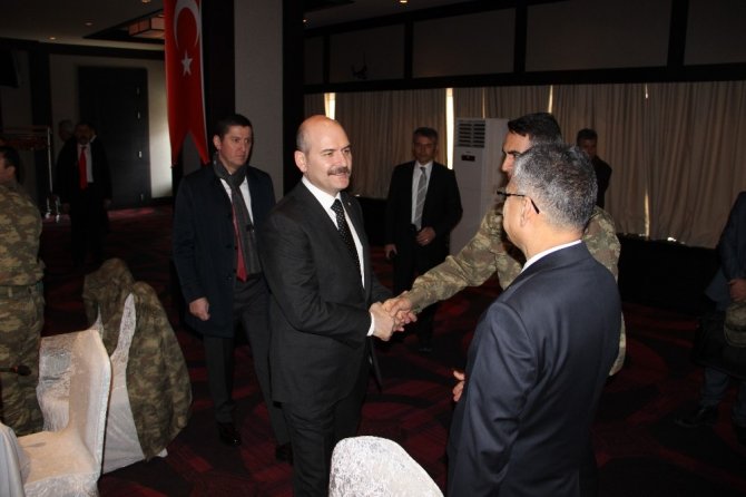 İçişleri Bakanı Süleyman Soylu, Bölge Güvenlik Toplantısına katıldı