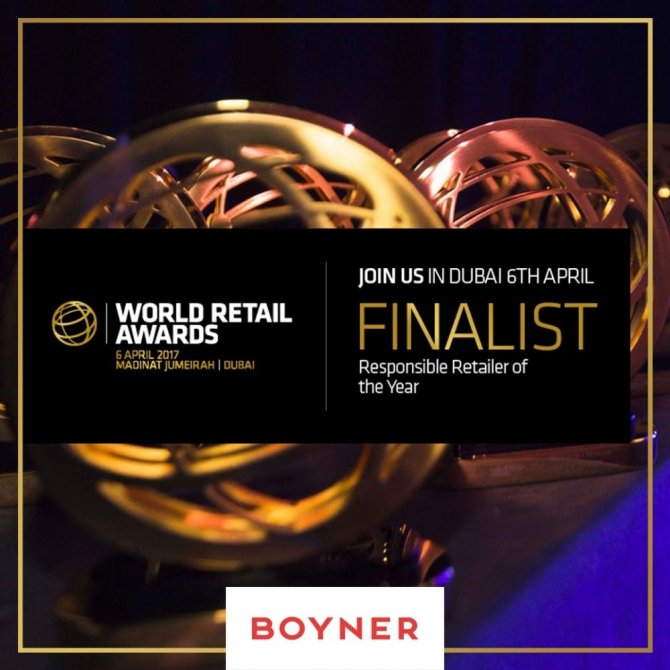 Boyner Grup, Dünya Perakende Ödülleri’nde finale kaldı