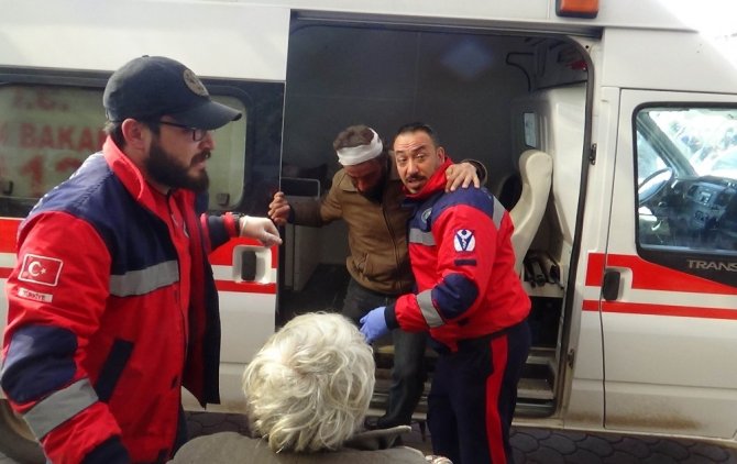 El Bab’da intihar saldırısında yaralanan Suriyeliler Kilis’e getiriliyor