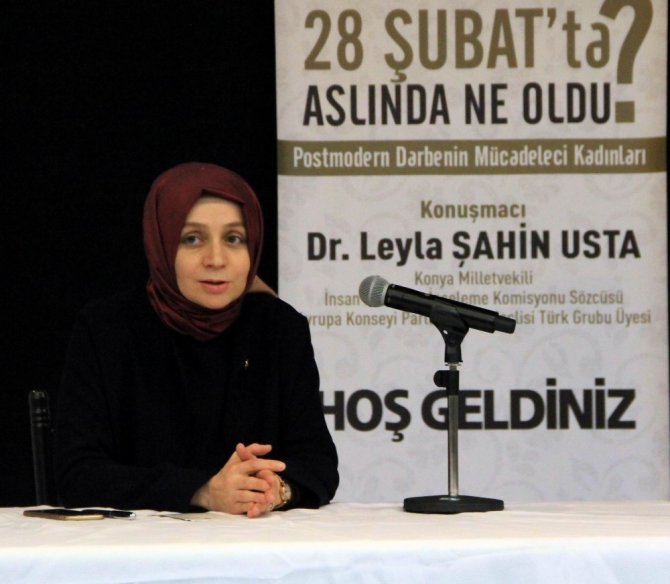 AK Parti Milletvekili Usta: “28 Şubat bizler için bir direnişti”