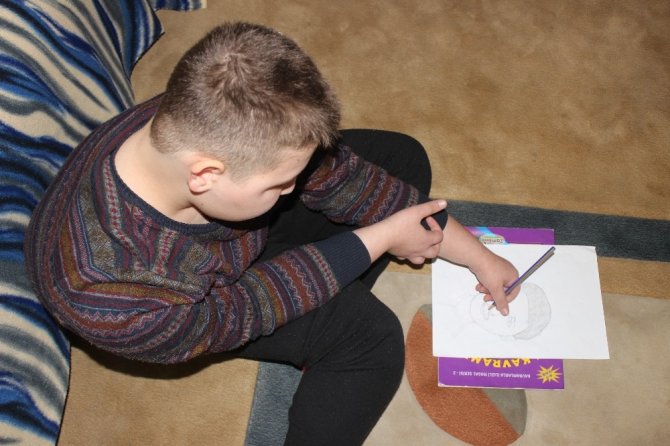 Resmini çizdiği Cumhurbaşkanı Erdoğan ile tanışmak istiyor