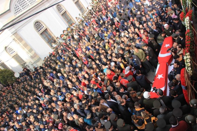 Şehit Astsubay Burhaniye’de son yolculuğuna uğurlandı