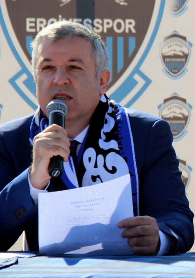 Kayseri Erciyesspor’un başkanı Külahçı oldu