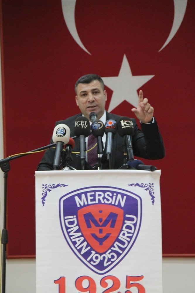 Mersin İdmanyurdu’nda başkanlığa Mahmut Karak seçildi