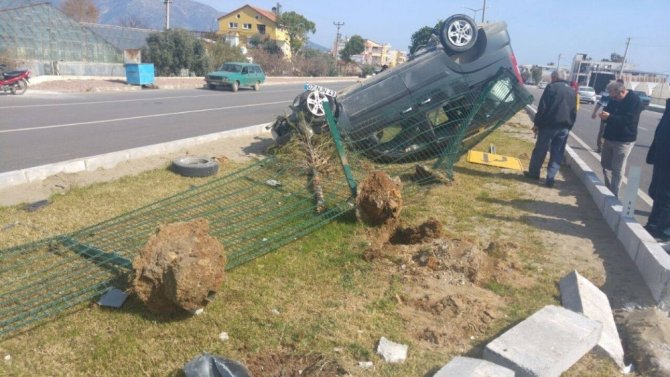 Demre’de kaza: 1 yaralı