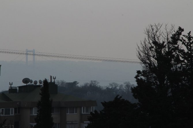 İstanbul’da sis manzaraları