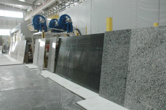 3. Havalimanında kullanılan granit Van’dan