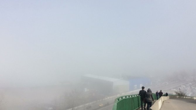 Zonguldak’ta yoğun sis