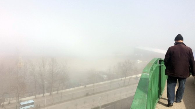 Zonguldak’ta yoğun sis