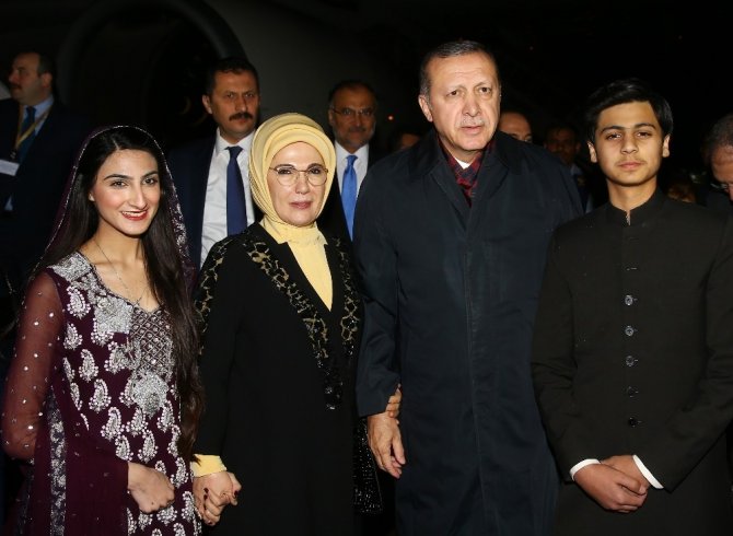 Cumhurbaşkanı Erdoğan Pakistan’da