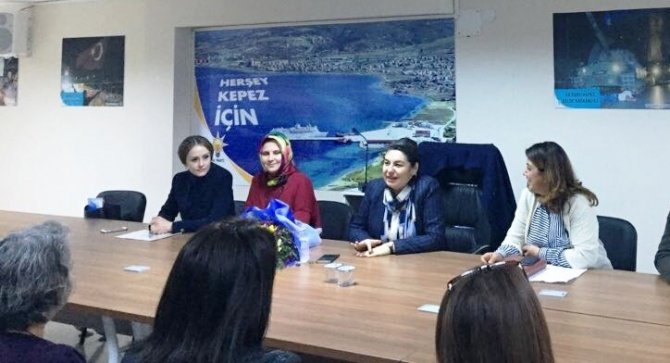 İskenderoğlu, AK Parti Kepez Belde Başkanlığını ziyaret etti