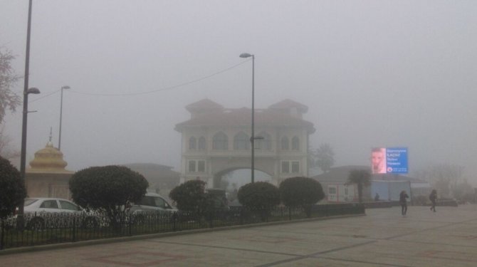 Bandırma’da yoğun sis