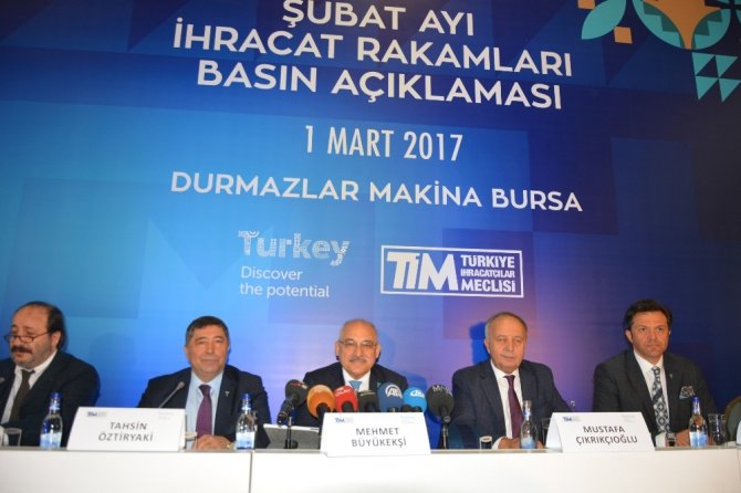 Türkiye’nin şubat ayı ihracat rakamları açıklandı