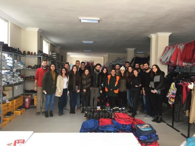 ÇOMÜ BİİBF - ekonometri topluluğu deprem bölgesinde