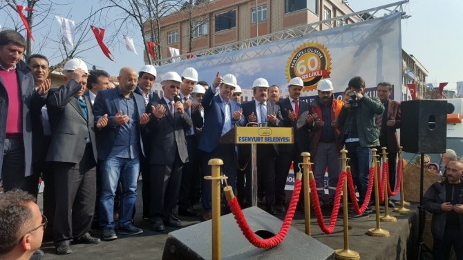 Esenyurt Sultan Alpaslan İlk ve Ortaokulu’nun temeli atıldı