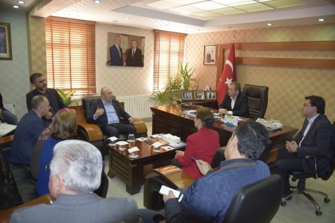 MHP Kırıkkale İl Başkanı’ndan AK Partiye Ziyaret