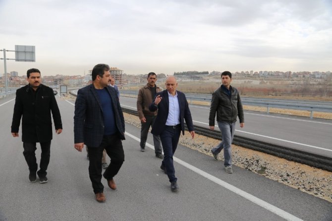 Karaman’da Mut Köprülü Kavşakta çalışmalar yeniden başlıyor