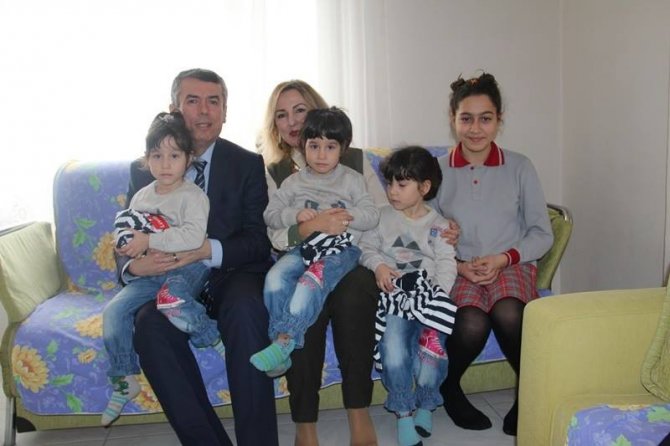 Kaymakam Sırmalı aile ziyaretlerinde bulundu