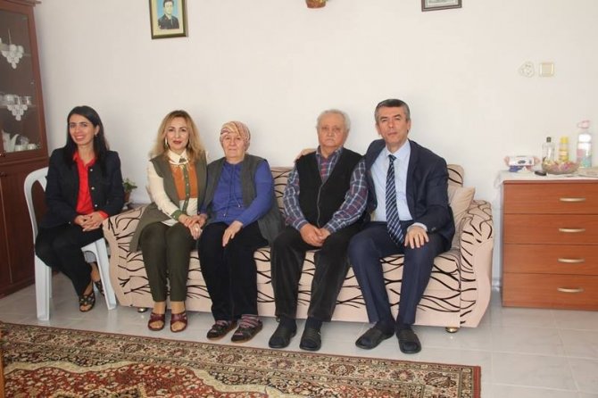 Kaymakam Sırmalı aile ziyaretlerinde bulundu
