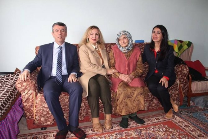 Kaymakam Sırmalı aile ziyaretlerinde bulundu