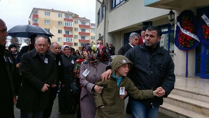 Sinop’ta kazada ölen polis için tören düzenlendi