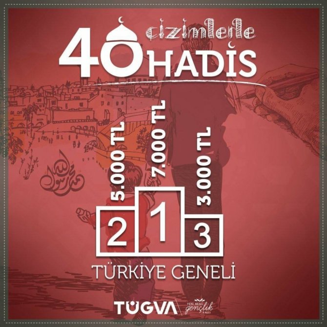 TÜGVA’dan ‘Çizimlerle 40 Hadis’ yarışması