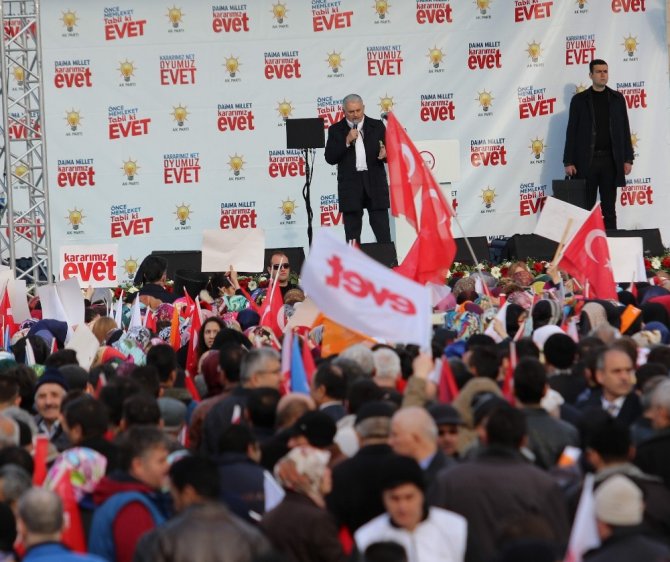 Başbakan Yıldırım: "Türkiye’nin standartları yükselirken Avrupa’nın düşmeye başlıyor"