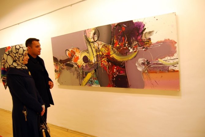 Ressam Orhan Cebrailoğlu’nun sergisi