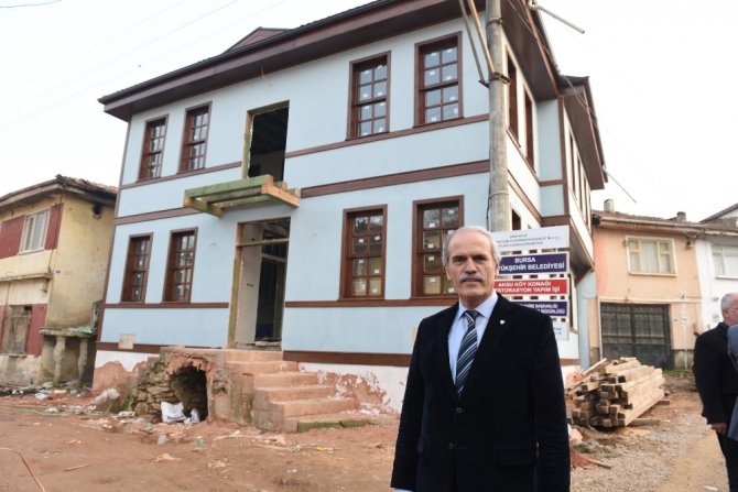 Tarihi okul binası Büyükşehir ile yenileniyor