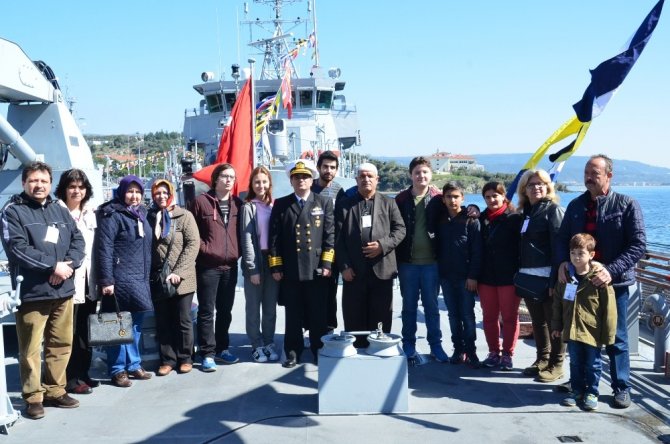 Erdek Mayın Filosu Komutanlığı vatandaşları ağırladı