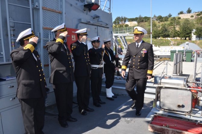 Erdek Mayın Filosu Komutanlığı vatandaşları ağırladı