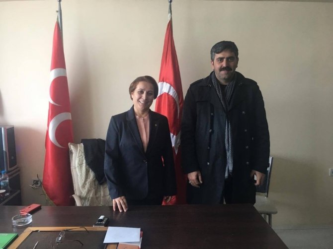 AK Parti Ardahan il teşkilatı, MHP Ardahan İl Başkanını ziyaret etti