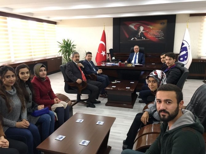 MYO’dan vergi dairesi ve defterdarlığa teknik inceleme gezisi