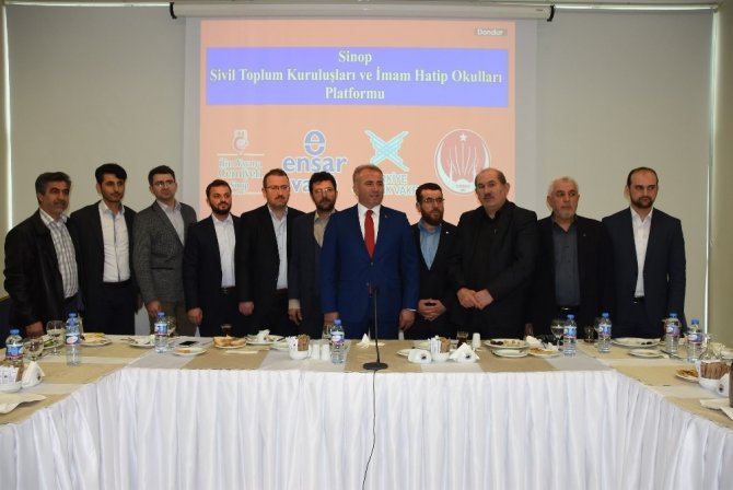 Sinop’ta STK’lardan referandumda “evet” desteği