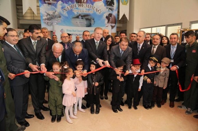 Sivas’ta Nuri Demirağ Havacılık Sergisi açıldı