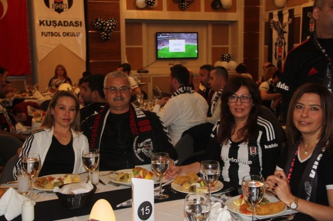 Beşiktaş’ın 114. kuruluş yıldönümü Kuşadası’nda kutlandı