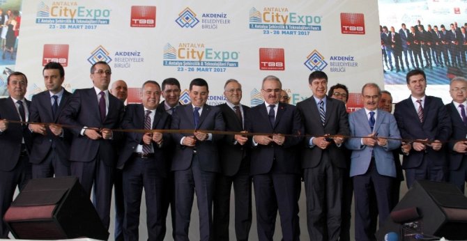 7’nci Antalya Şehircilik ve Teknolojileri Fuarı yüzde 100 büyümeyle açıldı