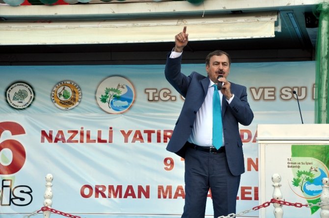 Bakan Eroğlu; “Hayır diyenler Türkiye’nin şahlanmasını istemiyor"