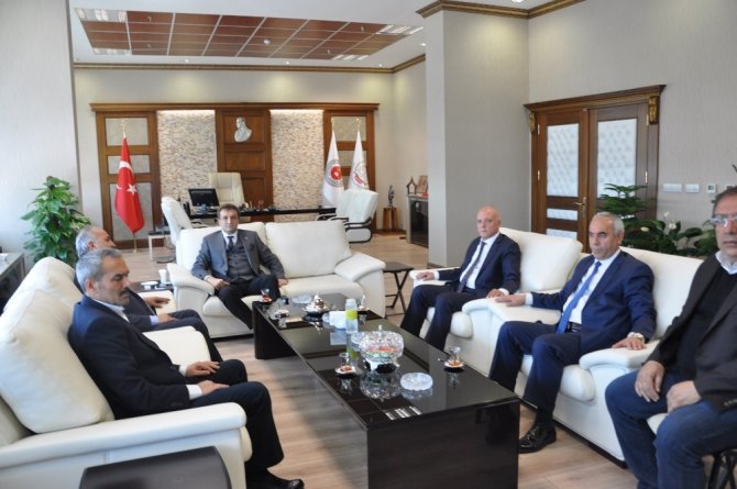 Başkan Dinçer’den Cumhuriyet Başsavcısı Ercan’a ziyaret
