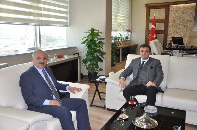 Başkan Dinçer’den Cumhuriyet Başsavcısı Ercan’a ziyaret