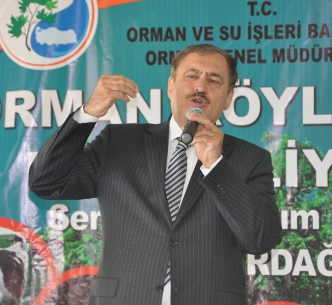 Orman ve Su İşleri Bakanı Eroğlu: "Mevcut sistem ekonomik krizi doğuruyor”
