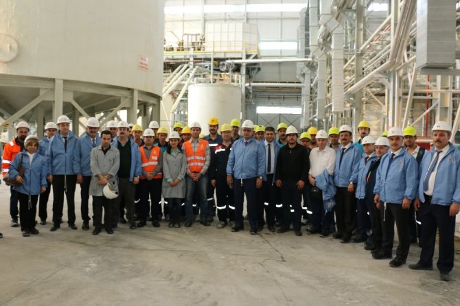 Eti Maden Genel Müdürü ve Yönetim Kurulu Başkanı Keleşer Kırka’da