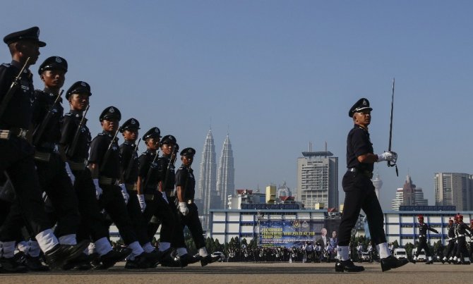 Malezya’da 210’uncu Polis Günü kutlamaları