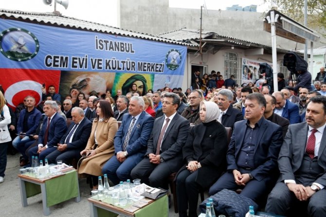 Küçükçekmece’de cemevi ve kültür merkezinin temeli atıldı