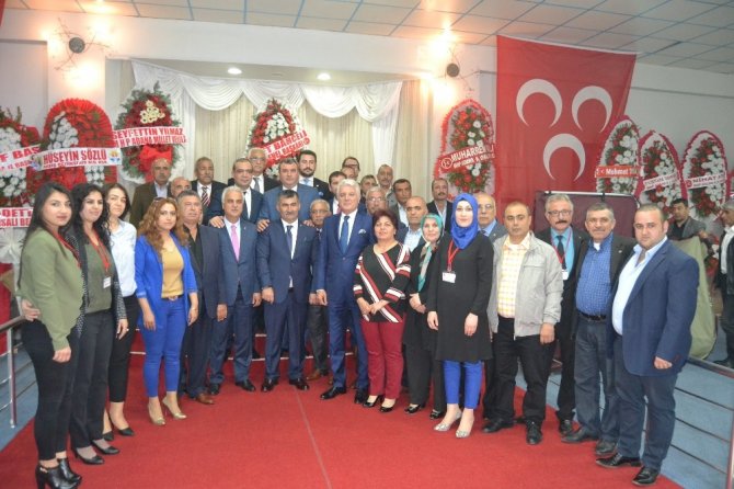 MHP Kozan İlçe Başkanı Nihat Atlı güven tazeledi