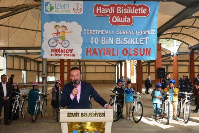 262 öğrenci daha ‘Haydi Bisikletle Okula’ dedi