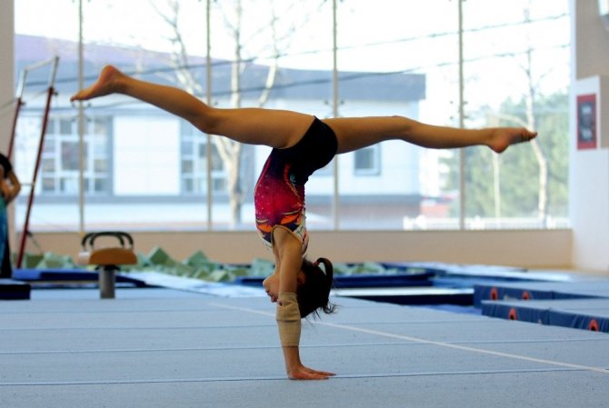 Geleceğin cimnastikçileri Nilüfer’de yetişiyor