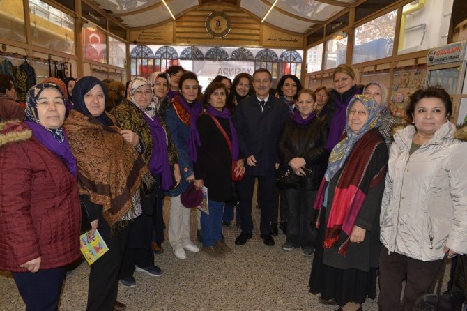 Başkan Ataç kadın üreticiler ile bir araya geldi