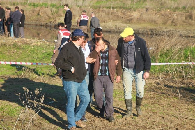 Ayakkabısı balık kancasına takılınca bulundu