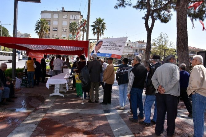 Nazilli Belediyesi, Yazıcıoğlu ve arkadaşları için lokma döktürüp mevlit okuttu